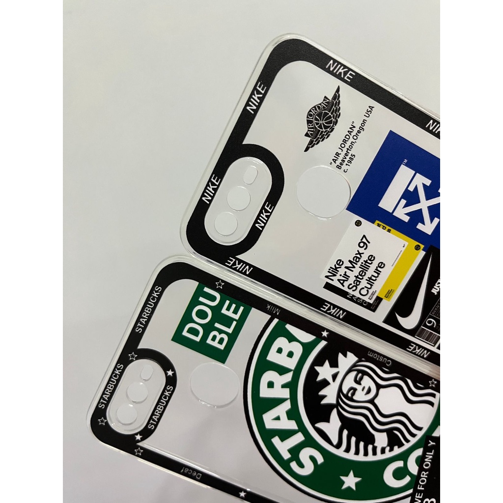 Case Clear Motif Run Dan Bucks For Samsung Xiaomi Realme Oppo Viv Infinix / Softcase