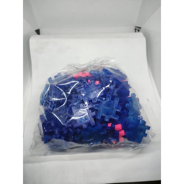 Mainan puzzle plastik 100 pcs