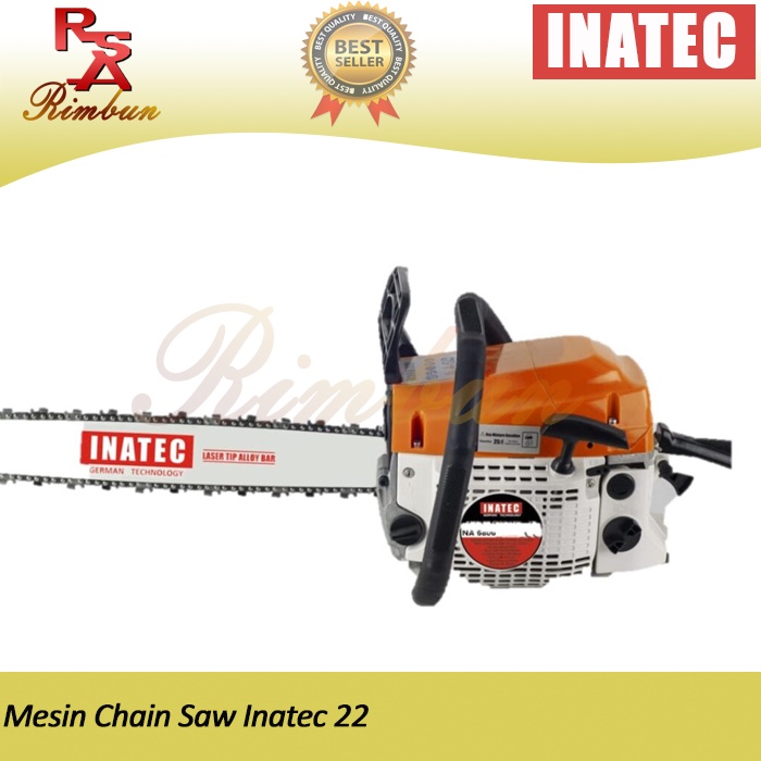 Mesin Chain Saw Inatec 22 Gergaji Potong kayu