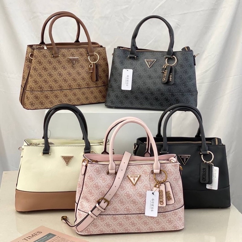 GUESS AULIA TOP HANDLE BAG ORIGINAL / TAS SELEMPANG / TAS WANITA IMPORT / TAS BAHU / TAS CEWE