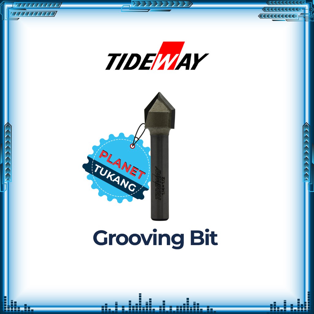 MATA ROUTER TIDEWAY 16mm V-GROOVING