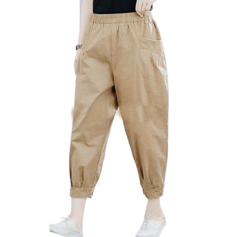 HARUKA PANT TWILL STRETCH HQ - CELANA PANT WANITA