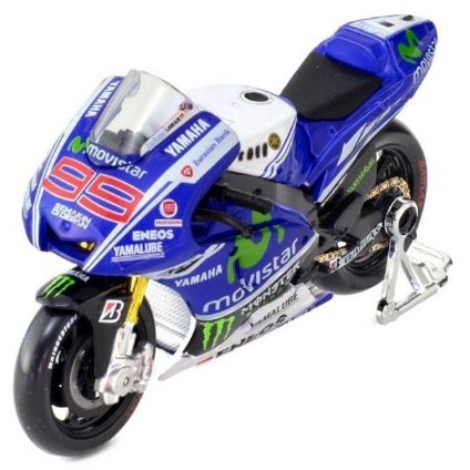 Maisto Moto GP 1/10 Diecast Motor Yamaha Jorge Lorenzo