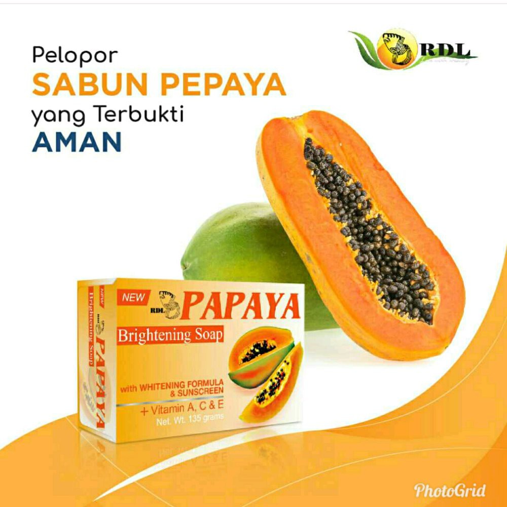 SABUN PEPAYA + SUNSCREEN MAMAYA ORIGINAL/ SABUN PEPAYA BPOM