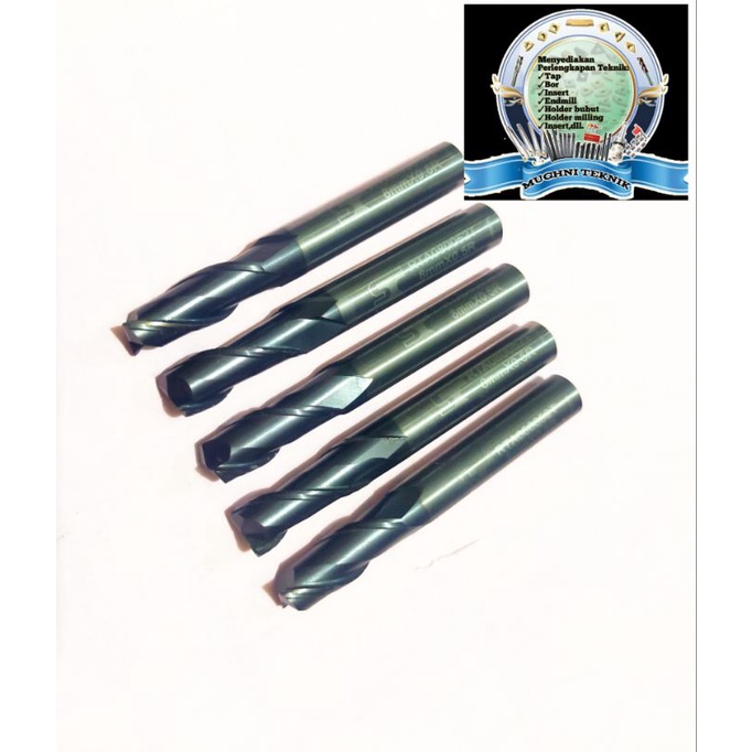 endmild enmil 8mm 2flut carbide bukan HSs