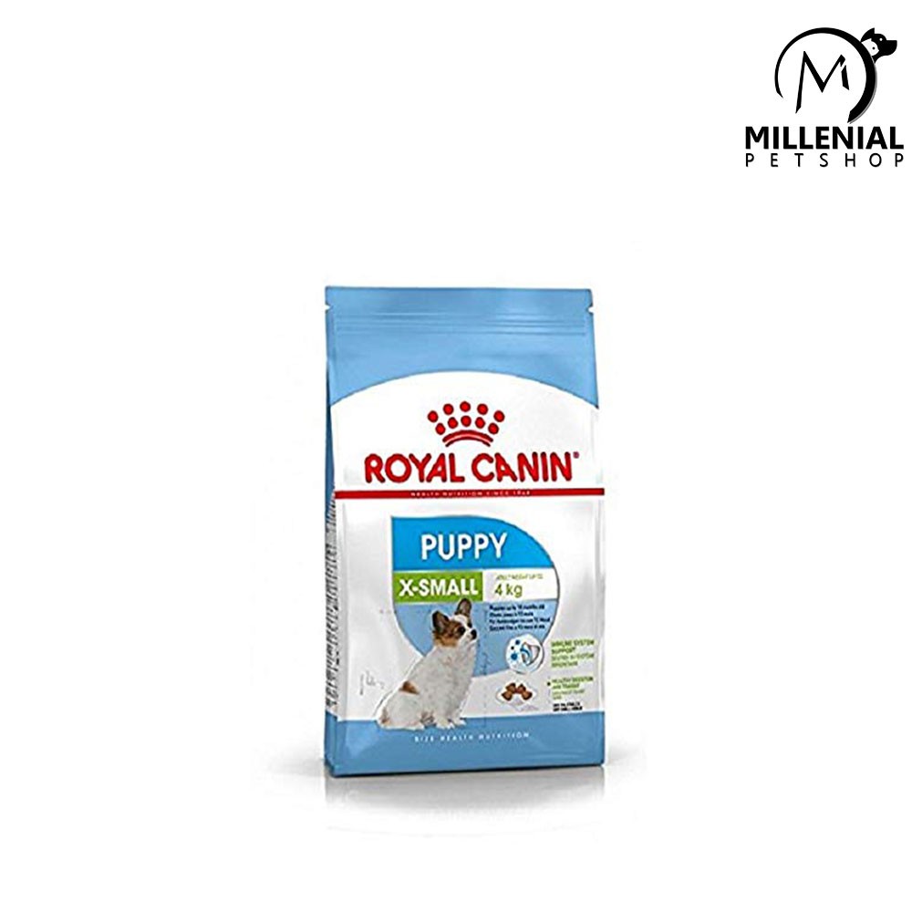 Makanan anjing Royal canin x small puppy  500gram  x-small junior 500 Gr