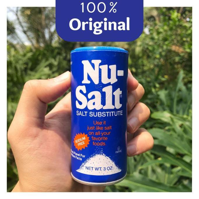 

Big Sale Nu-Salt - Salt Subtitute 85 Gram - Garam Diet Tanpa Sodium - Original Cuci Gudang Awal