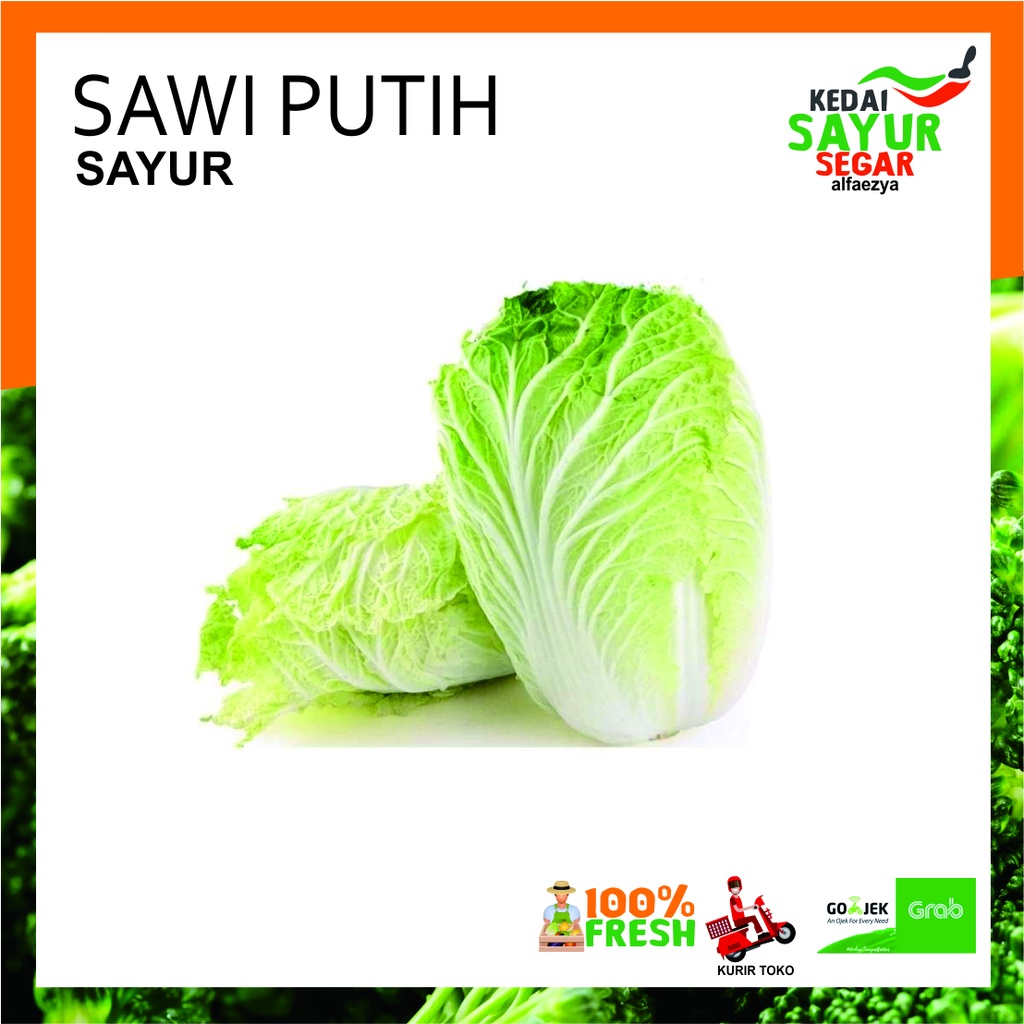 

SAWI PUTIH Sayur Segar Repack 500gr / 1000gr