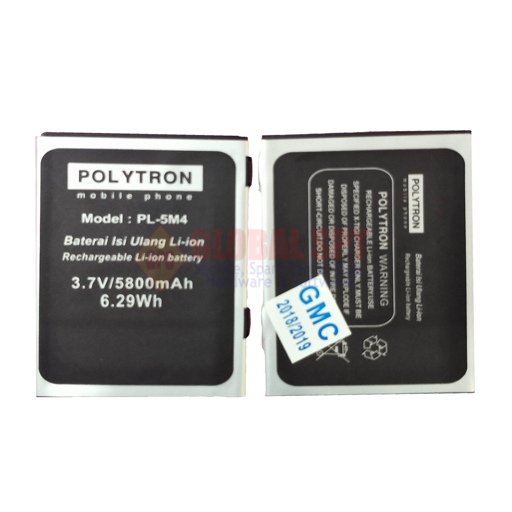 BATERAI POLYTRON PL5M4 / BATERE / BATRE R2403 / PL-5M4