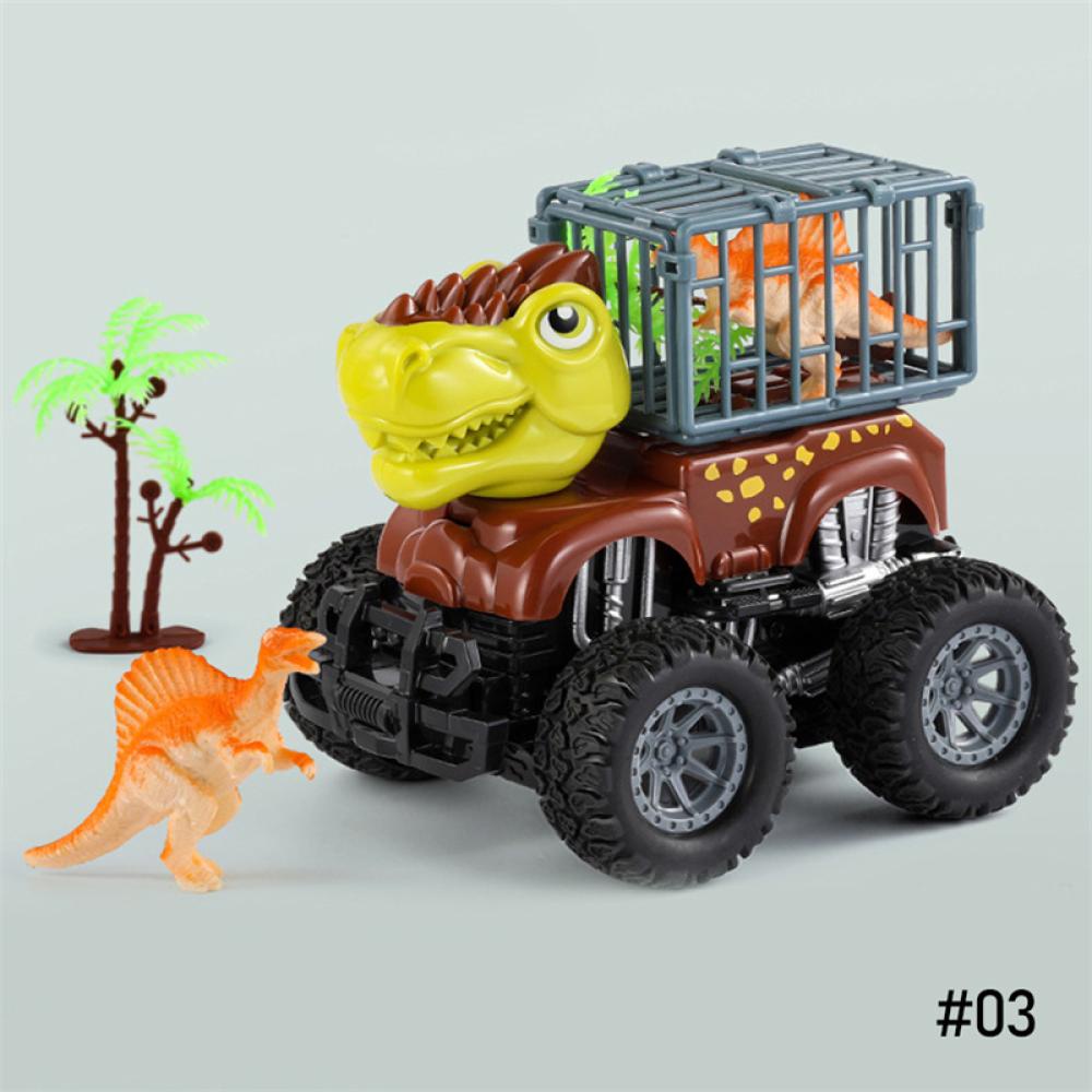 Timekey P1R6 Mainan Truk Excavator Mini Dinosaurus Untuk Anak Laki-Laki