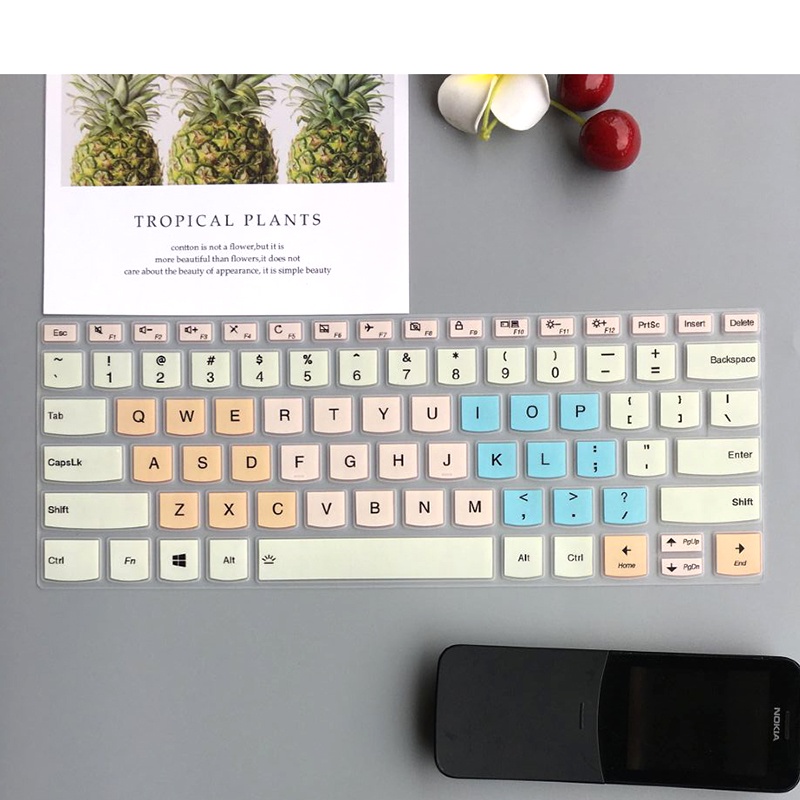 Lenovo Xiaoxin Air 14 2021 Keyboard Film 14 Inch Laptop Protective Film Key Pad Cover For 7000-14/15, Yoga 720-15, Ideapad 120s-14 Ideapad 120S FLEX 5 YOGA 720 Ideapad 320/320s V330-14