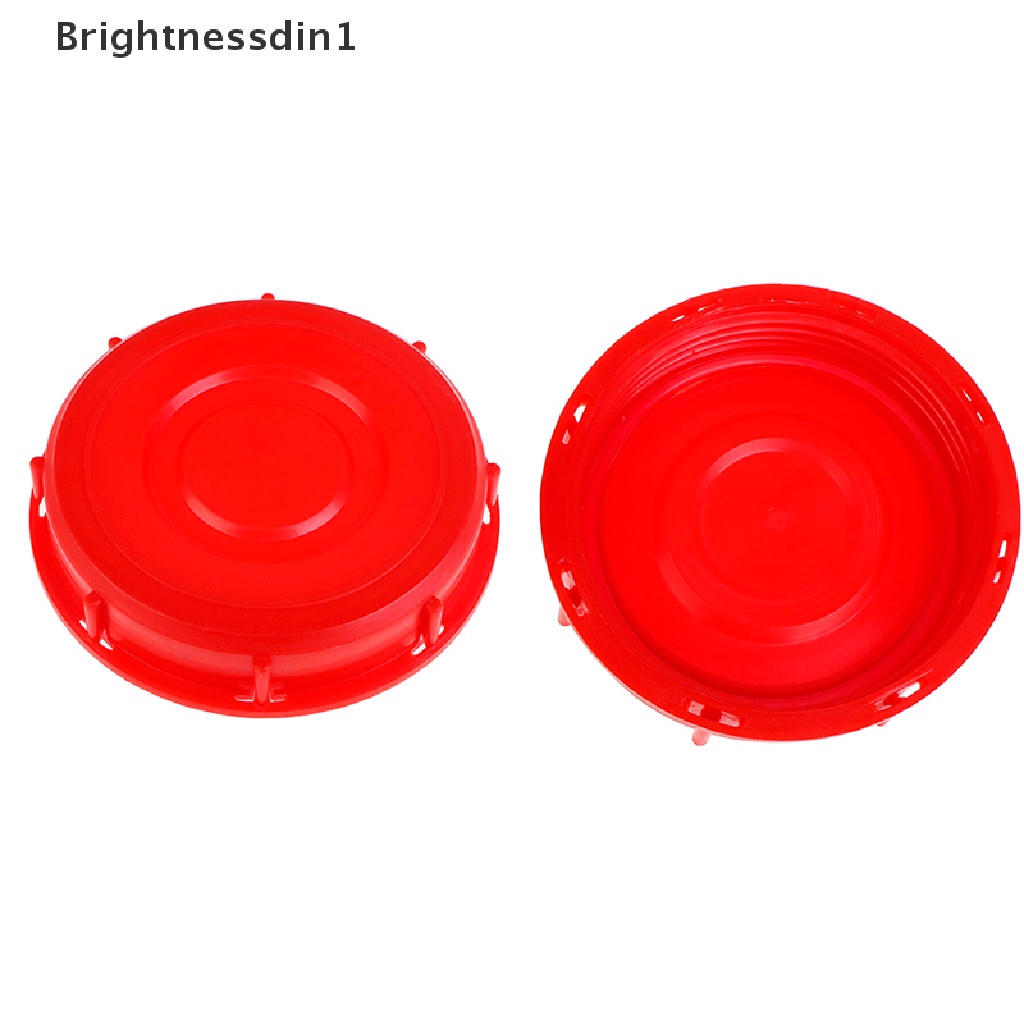 (Brightnessdin1) Adaptor Tutup Botol Air Bahan Plastik Warna Merah