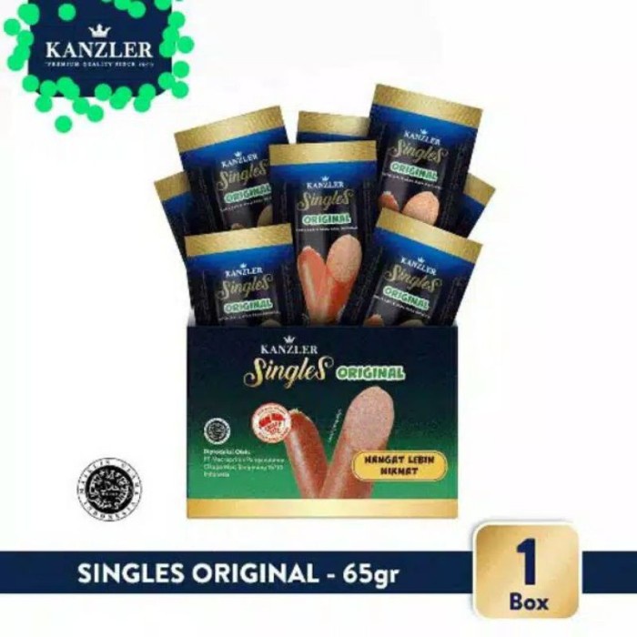 

Termurah SOSIS 1 BOX KANZLER ORIGINAL 12 SINGLES PCS -