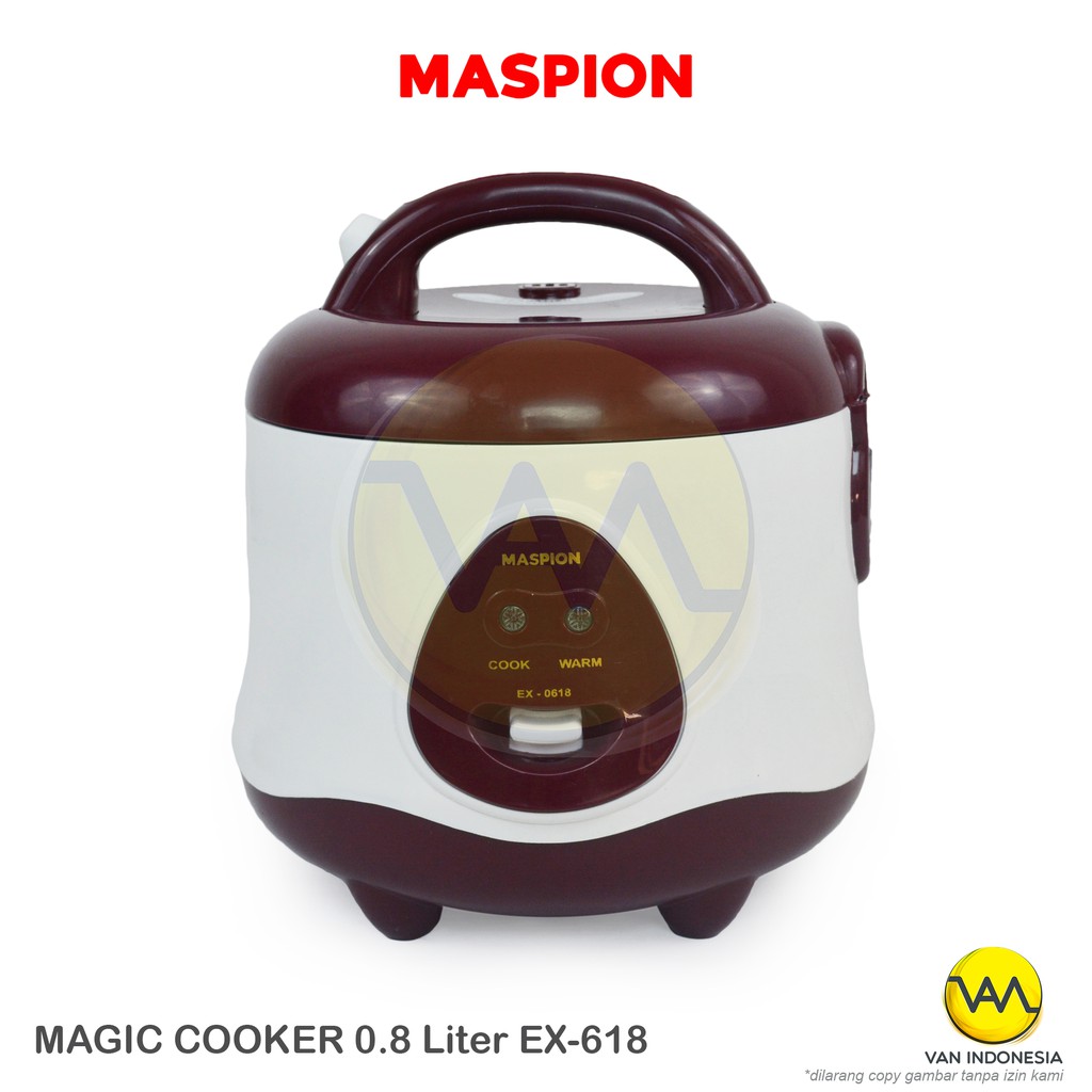 Maspion Mini Magic Rice Cooker Magicom EX 0618 Penanak Nasi