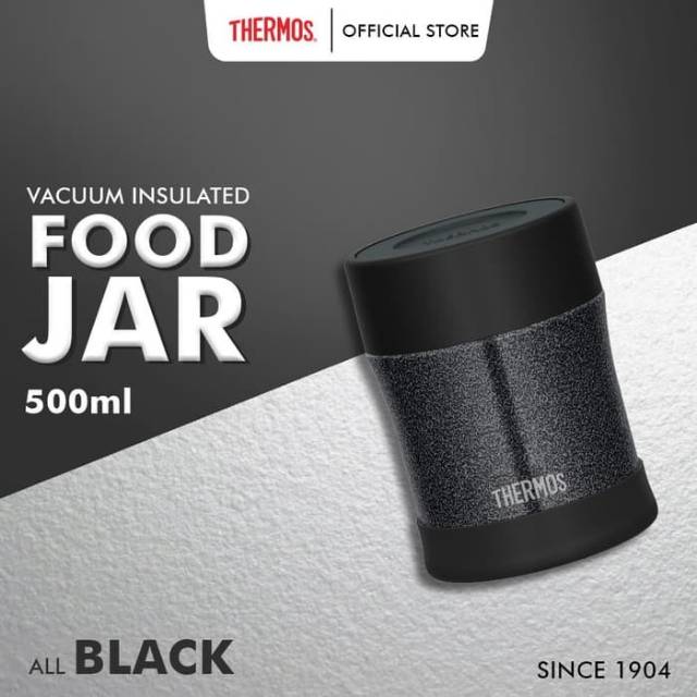 Thermos Food Jar 500ml JBM-500WK JBM501KON JBM502CHO Food Jar Navy Choco Brown