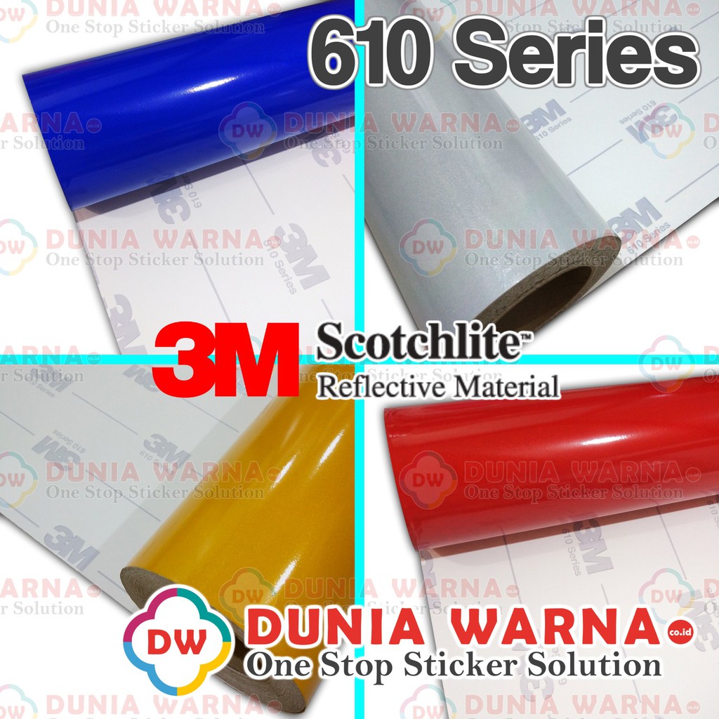 Stiker 3m 610 Scotchlite Reflective Sticker Mata Kucing 60 Cm Meteran Original Bahan Cutting Murah Shopee Indonesia