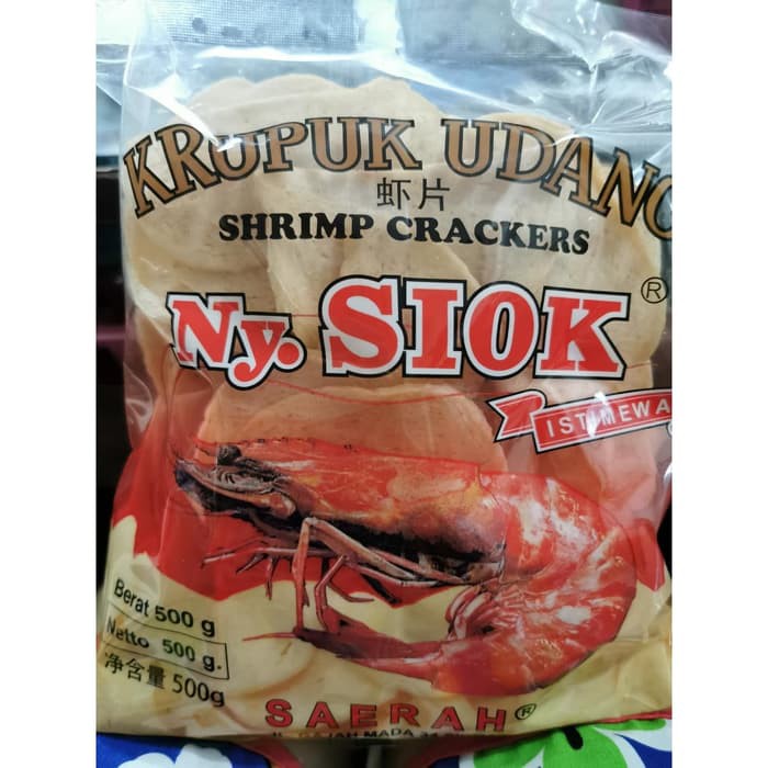 

PNN58 Kerupuk Udang Ny. Siok 500 grams