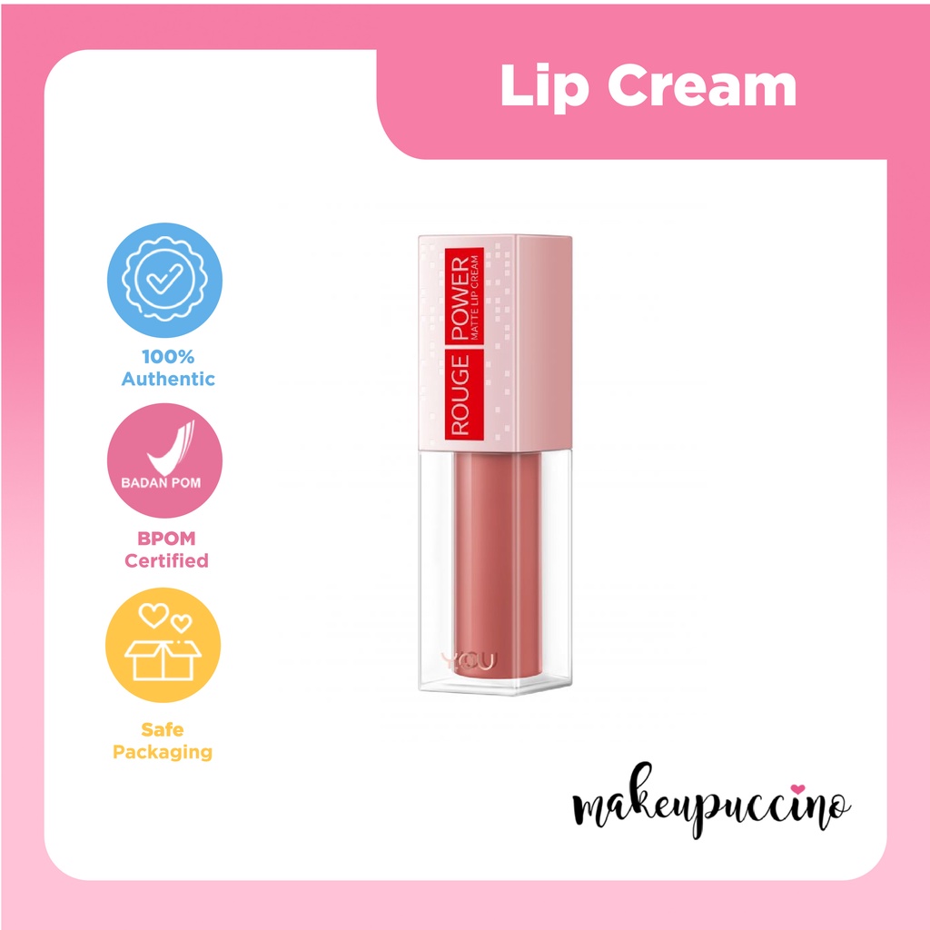 You Rouge Power Matte Lip Cream / Lip Cream Rouge Velvet