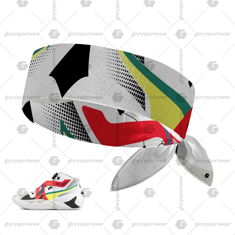 Headband - PUMA DISC REBIRTH WHITE YELLOW