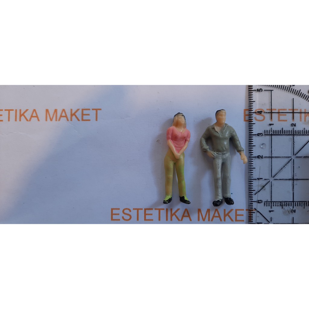 figure / orang orangan maket 1:40