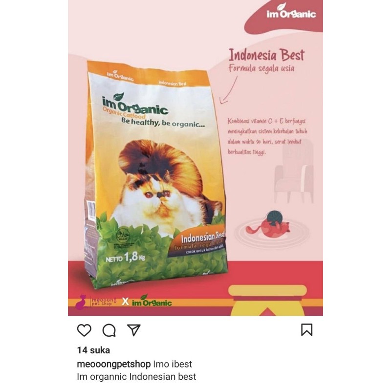 

IM ORGANIC INDONESIAN BEST 7.5kg
