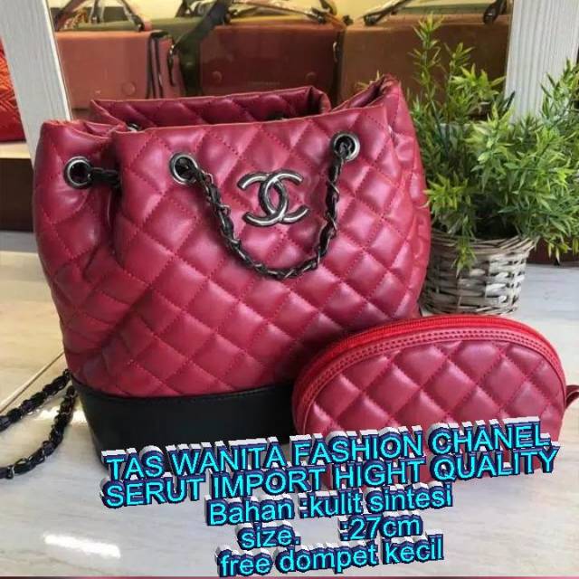 TAS FASHION WANITA CHANEL SERUT IMPORT HIGHT QUALITY