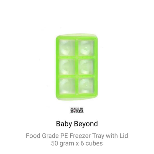 Baby Beyond PE Freezer Tray150g x 4cubes / 50g x 6cubes / Kotak Penyimpanan Mpasi Anak Bayi