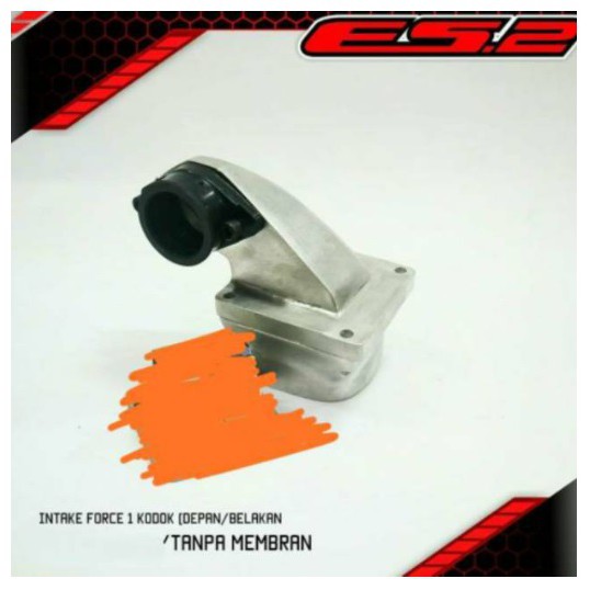 INTAKE INTEK KODOK HADAP DEPAN BELAKANG ES2 RACING YAMAHA F1ZR FIZR MEMBRAN RXZ KARBU PE PWK 28 MM