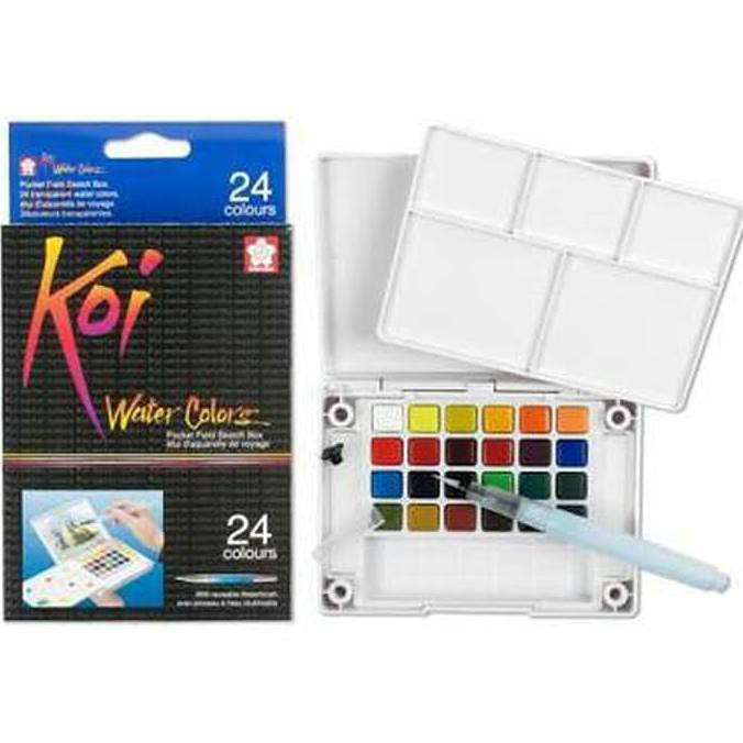 

HOT SALE sakura koi watercolor 24clr