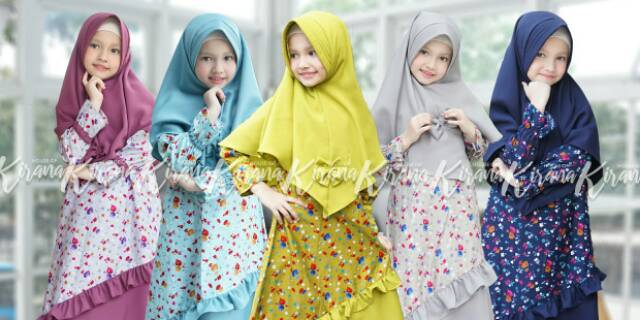  Toko  Online Gamis Anak  Kaos  Muslim Anak  Shopee Indonesia