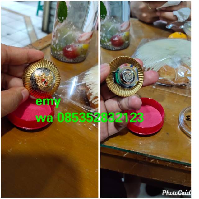 

Tanda jabatan Bupati 4cm maghnet