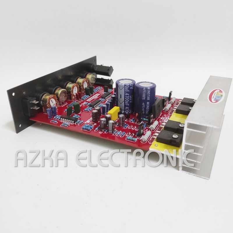 Kit Power Amplifier Speaker Aktif Stereo DMS 1300