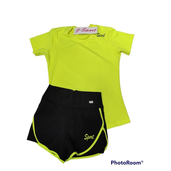 setelan hotpants zumba/setelan hotpants olahraga gym fitness lari senam/setelan olahraga/setelan hotpan