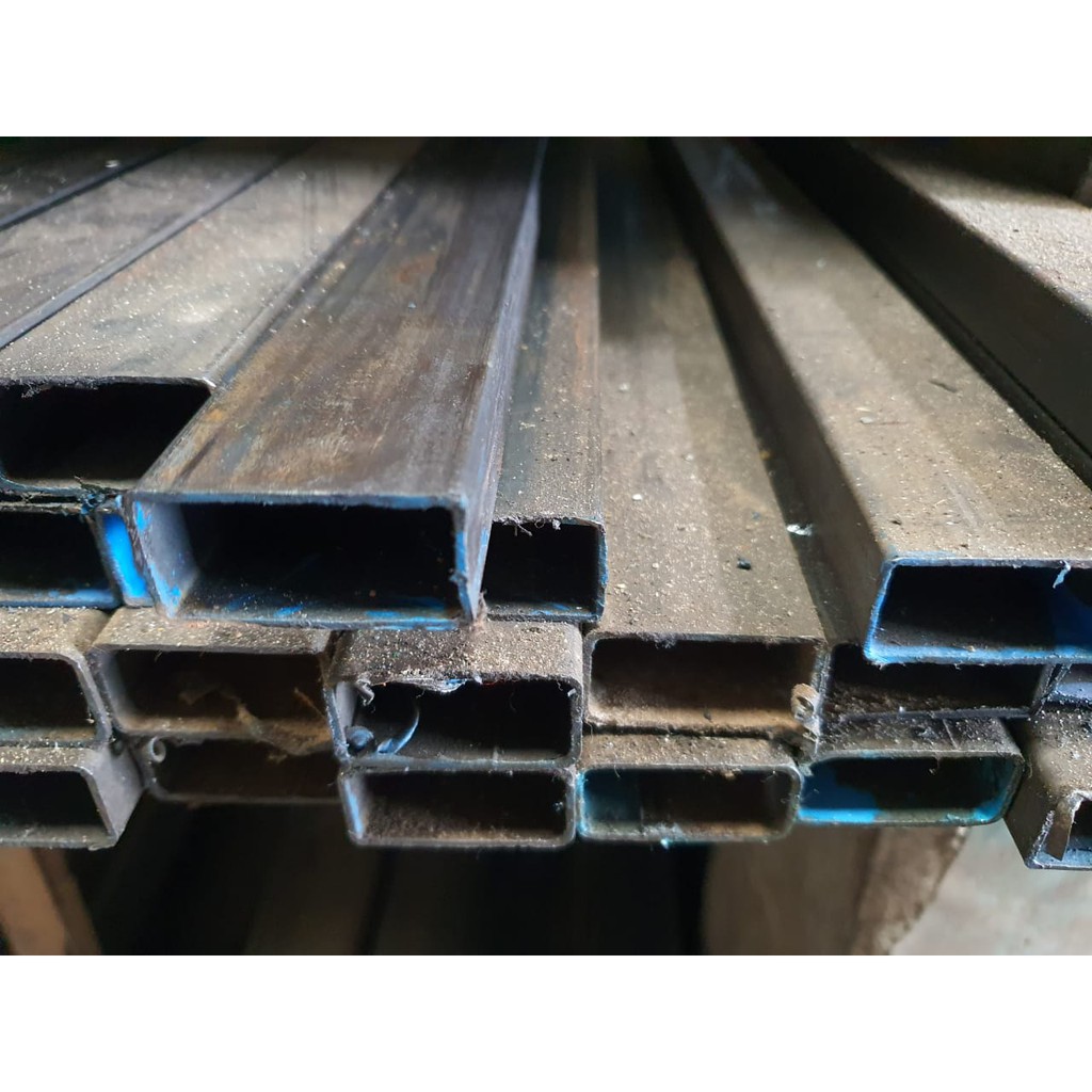 PIPA KOTAK HITAM HOLO PLAT BESI 40 X 60 MB (1.3 MM)