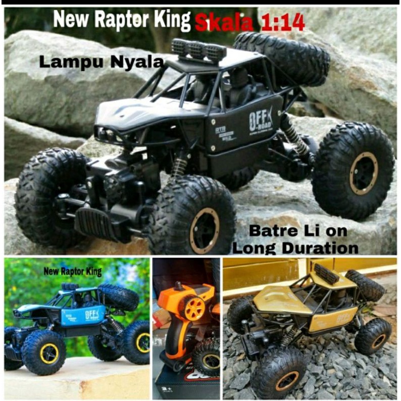 MOBIL REMOT RC OFFROAD METAL 4WD 2,4Ghz BATERE 9000mAh DURASI MAIN 1JAM MAINAN RC REMOTE CONTROL