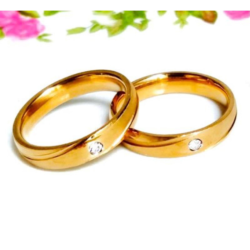 cincin titanium//cincin perhiasan//cincin tunangan//cincin