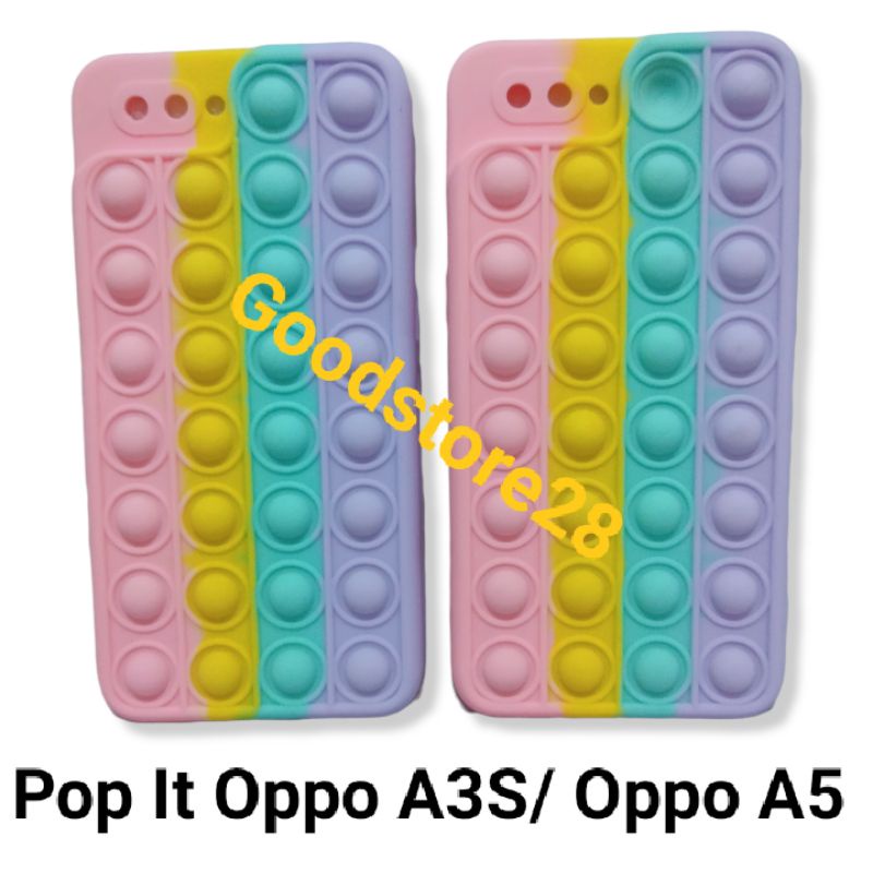 Oppo A3S Casing Pop It Oppo A3S Popit Murah Lembut Softcase Warna Warni Pilihan Terbaik Kesing Hp Op