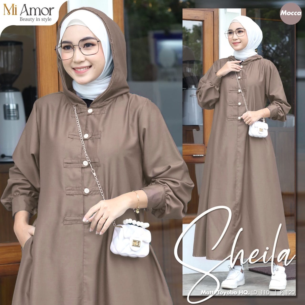 Dress Polos Seri Seila Dress - Raqueena dress Original Mi Amor