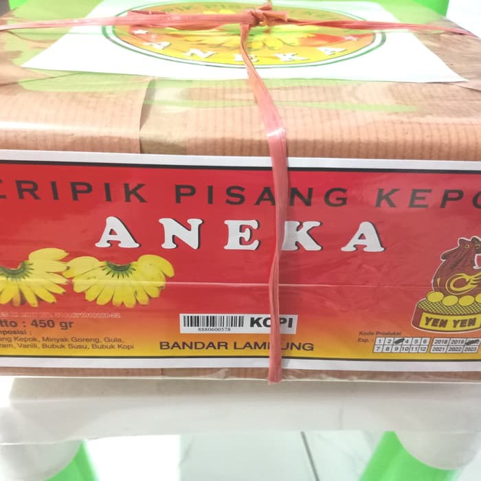 

Keripik Pisang Kepok Aneka (kopi)