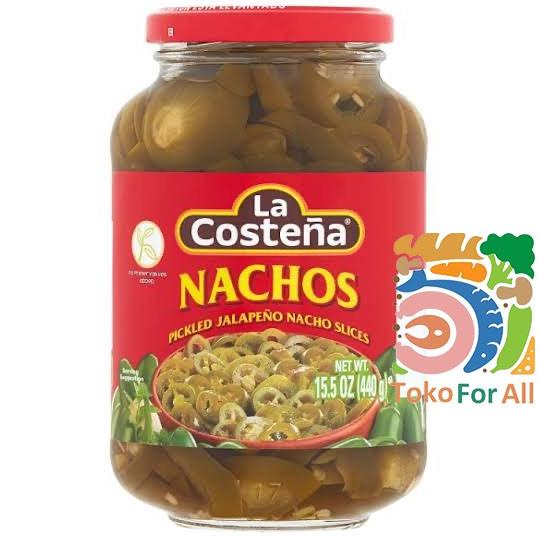 

La Costena - NACHOS - Pickled Jalapeno Nacho Slices (440g)