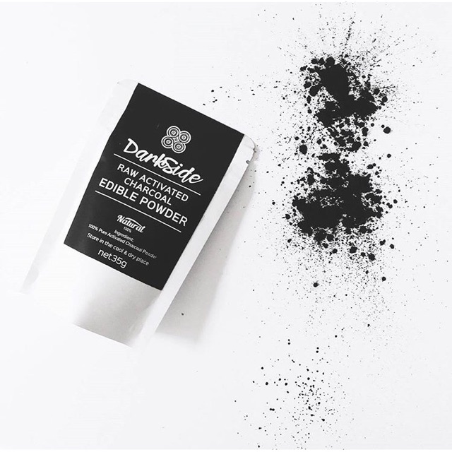 

Darkside Edible Powder (activated charcoal powder) == FOOD GRADE ==