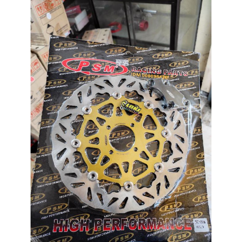 Disc Brake Cakram Piringan PSM Titanium Kembang 300 mm Floating Jupiter Fizr F1zr Rxking Mxking not Moto1 TDR-8