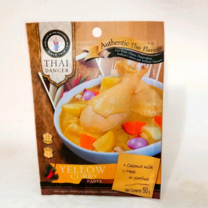 

THAI DANCER YELLOW CURRY PASTE 50 GR