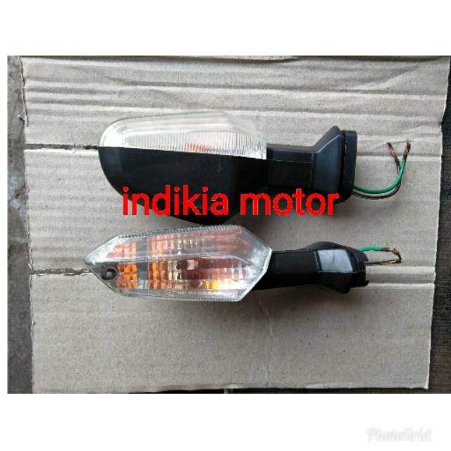 Lampu sein riting belakang ninja 250 fi original