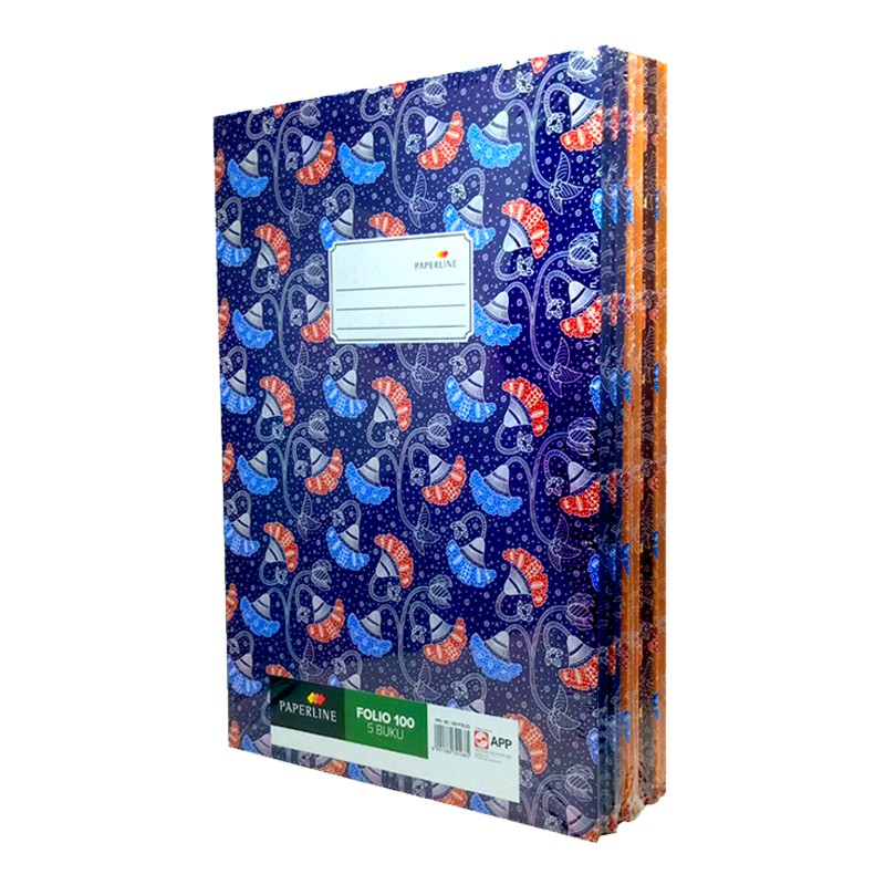 

Buku Folio PaperLine 100 Lembar Hard Cover