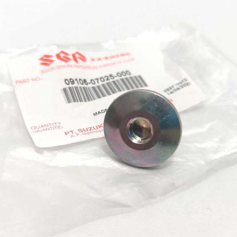 Baut Cover Head Atas Suzuki Satria Fu150  SGP 1pc 09106-07025-000