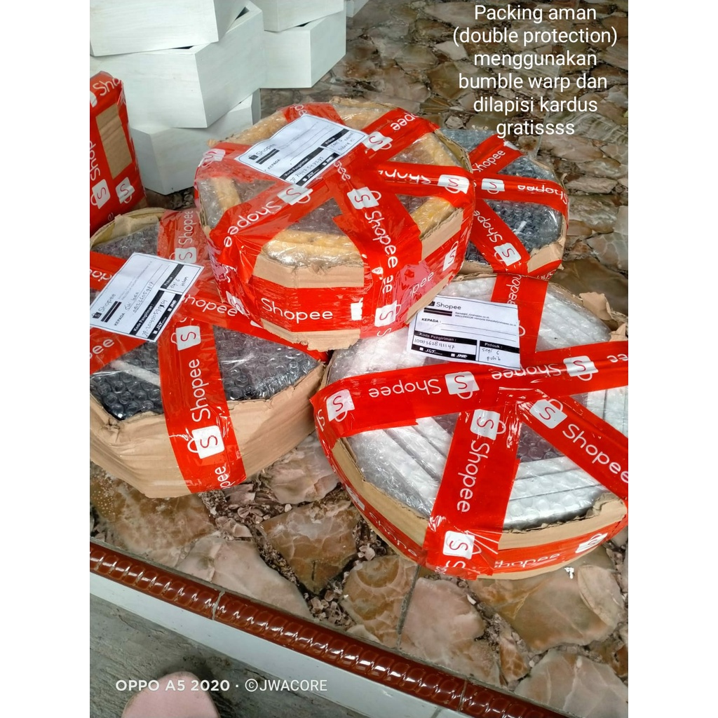 RAK DINDING SEGI ENAM (3PCS) DIAGONAL