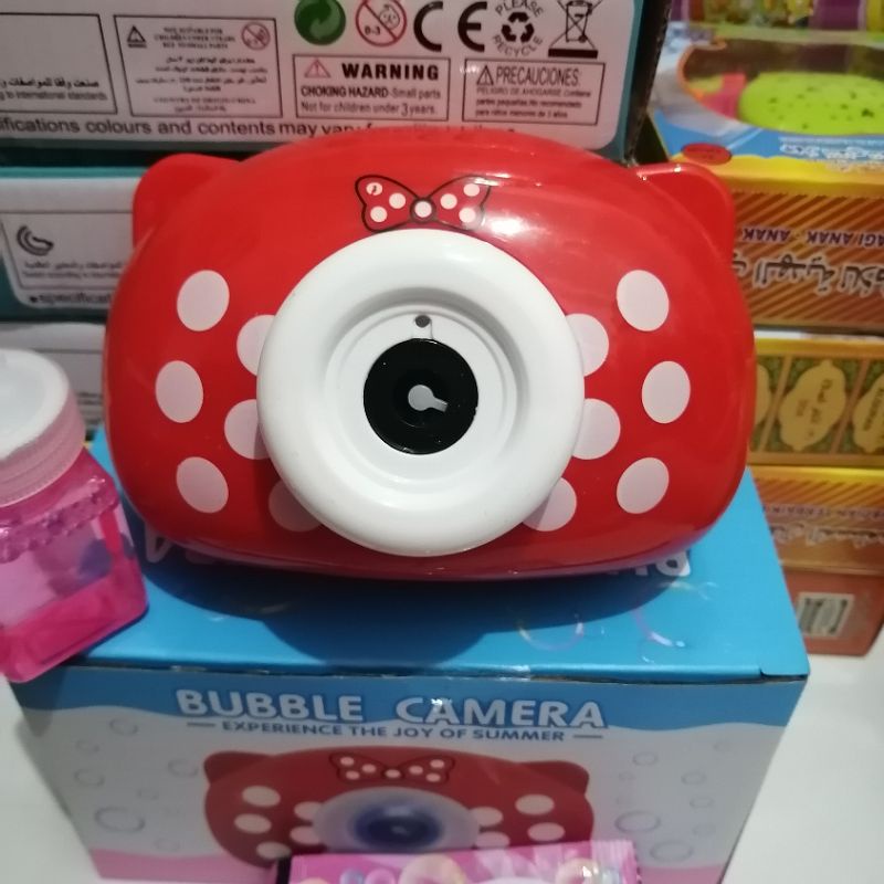 Promo Bubble Camera Electric + cairan bubble