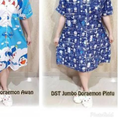 ➼ PLUTO Daster JUMBO XXL-XXXL Motif Kartun Karakter Katun ☟