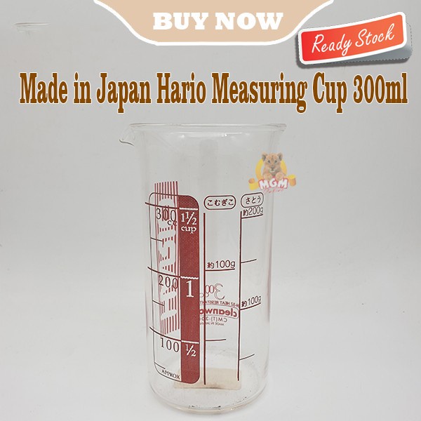 Made in Japan Measuring Cup 300ml lab beaker Glass Heat resistant